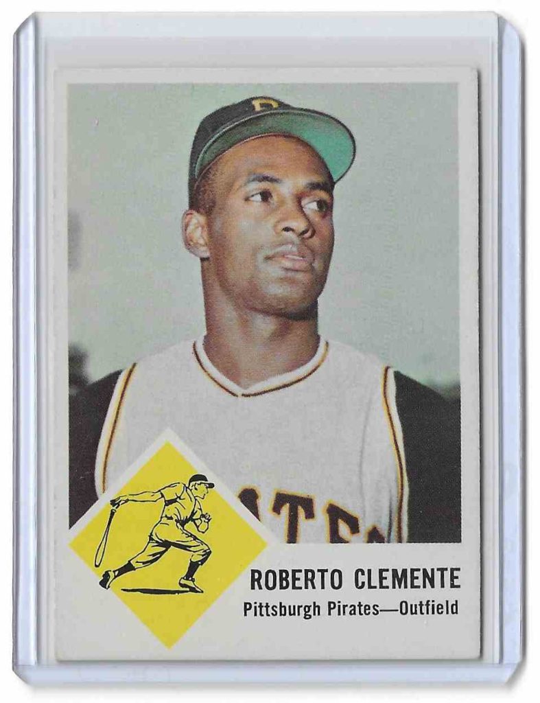 1963 Fleer 56 Roberto Clemente